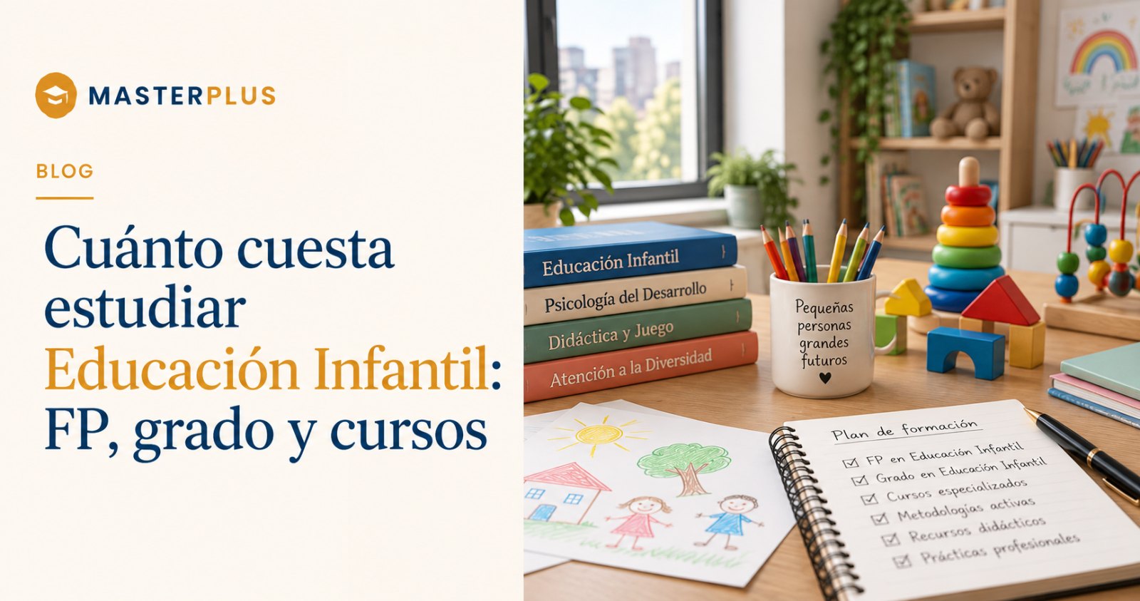 Cuánto cuesta estudiar Educación Infantil: FP, grado y cursos