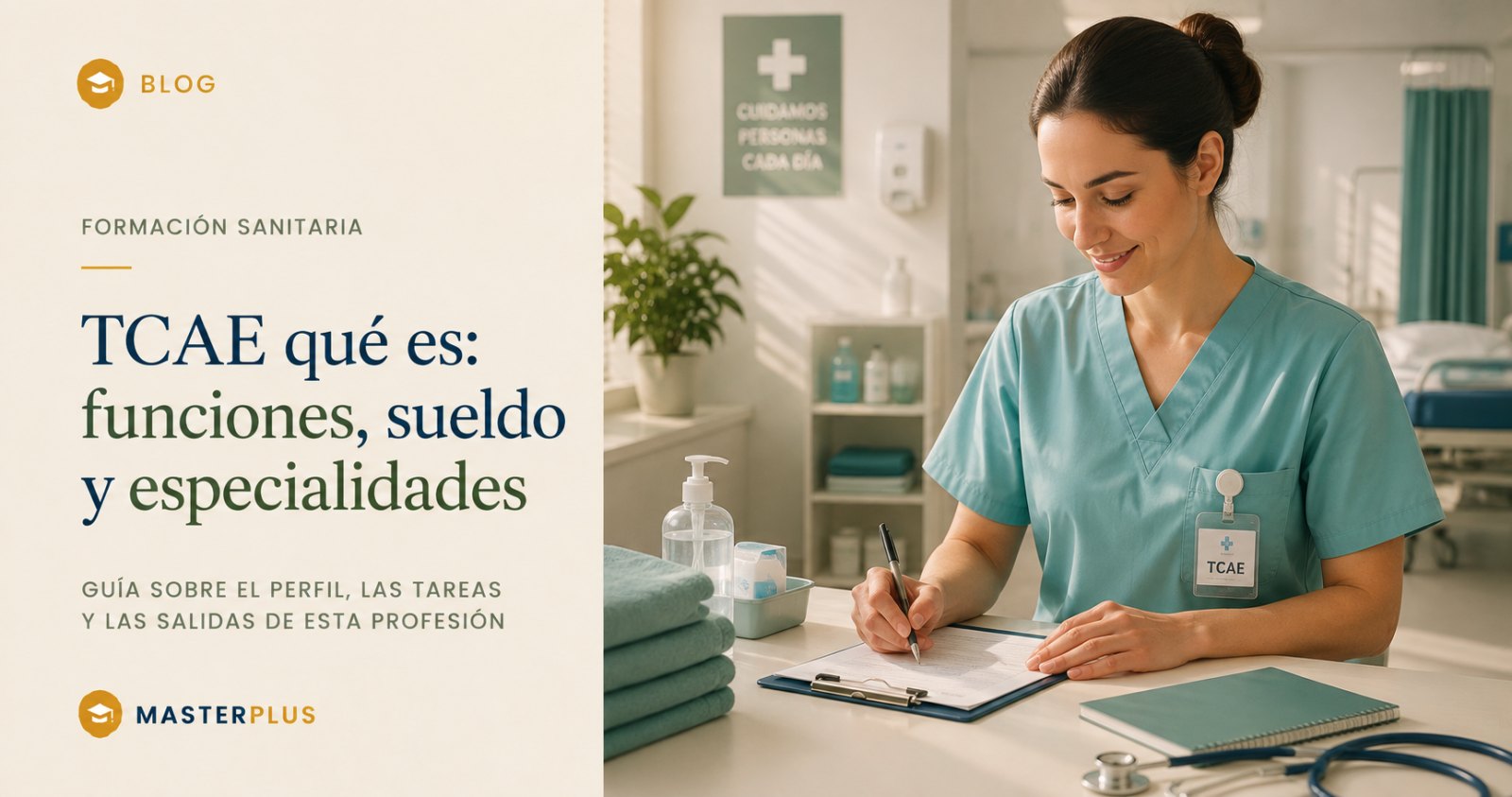 TCAE qué es: funciones, sueldo y especialidades